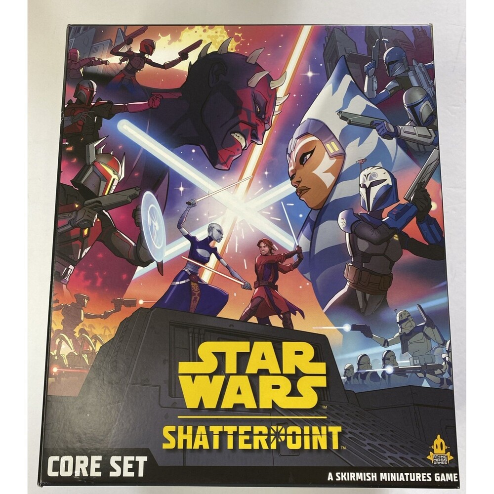 Star Wars Shatterpoint Core Set Unpunched Unassembled Miniatures Skirmish Game